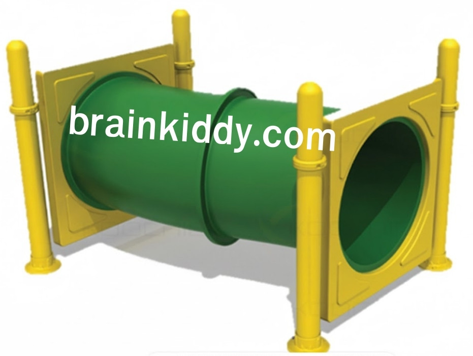 อุโมงค์ลอดพลาสติก เครื่องเล่นสนามเหล็ก เครื่องเล่นสนามกลางแจ้ง ของเล่น สั่งทำ 10-20 วัน ขนาด80x160x120 ซม.