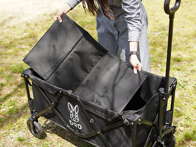 DoD Folding Carry Wagon Black C2-46-BK