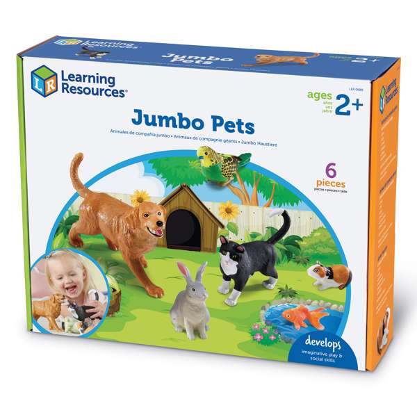 ชุดสัตว์เลี้ยงน่ารัก, ของเล่นเสริมทักษะ,ของเล่นเสริมพัฒนาการเด็ก, สือการสอนครูปฐมวัย, พร้อมส่ง