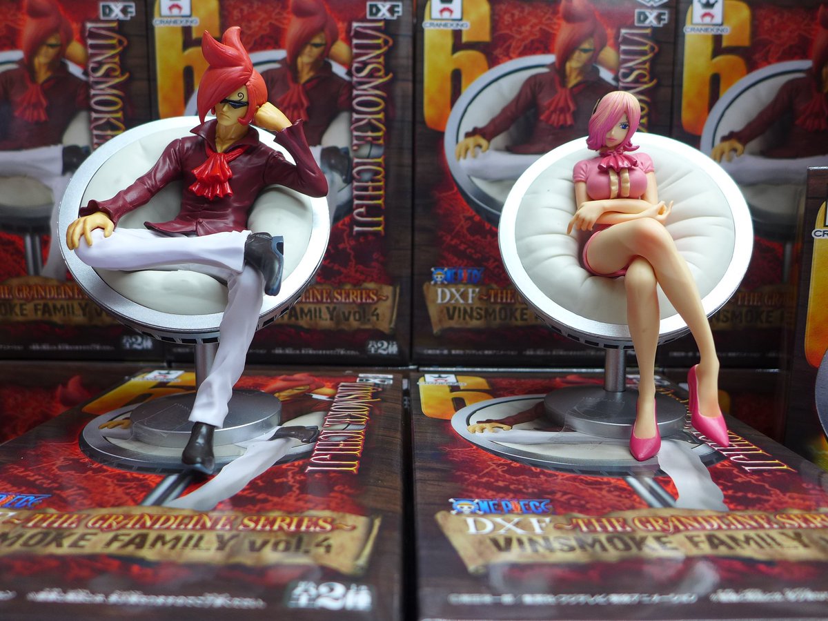 Vinsmoke Family Set ของแท้ JP แมวทอง - Vinsmoke Family Banpresto [โมเดลวันพีช] (6 ตัว)