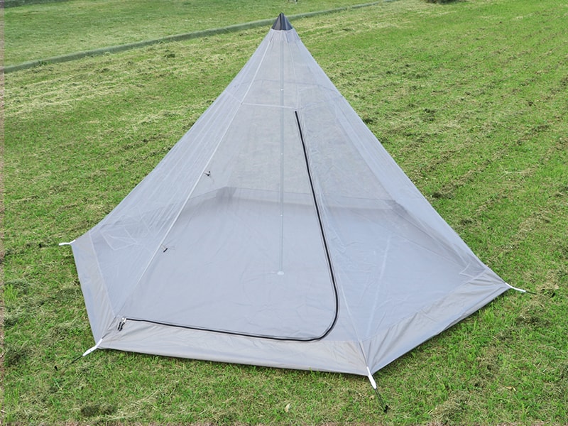 DoD One Pole Tent 3PP Black T3-44-BK