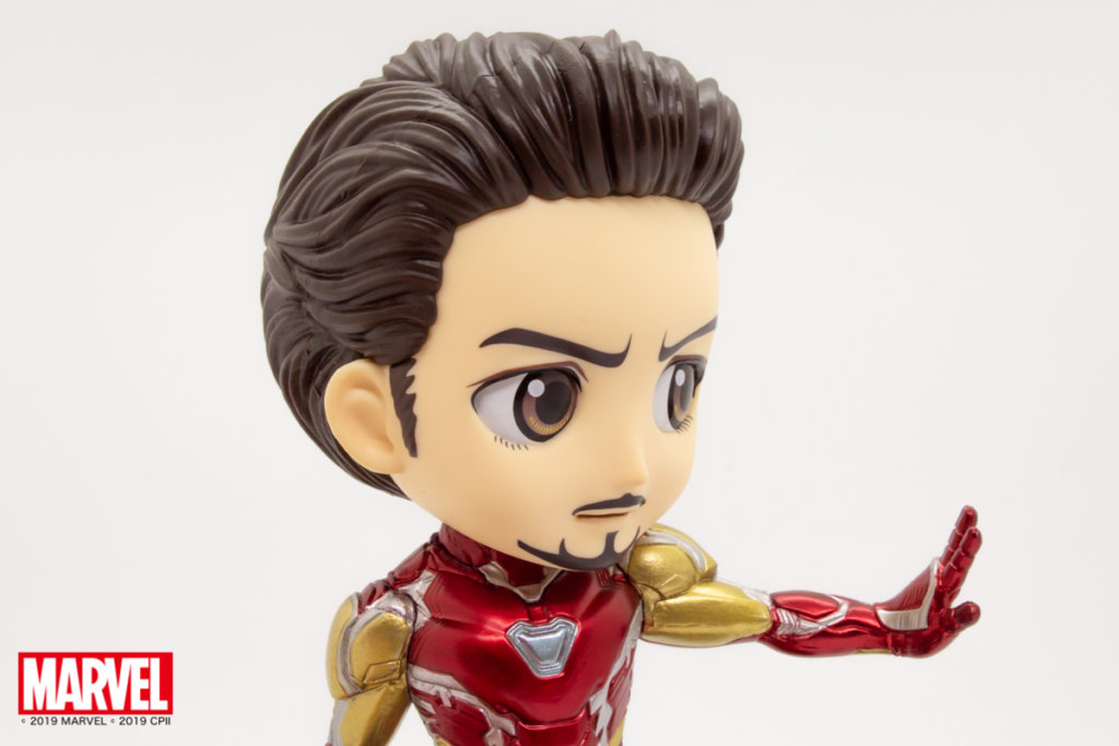 Iron Man - ver.B ของแท้ JP - Q Posket Banpresto [โมเดล Marvel]