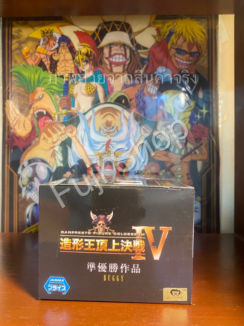 Buggy ของแท้ JP แมวทอง - Scultures Banpresto [โมเดลวันพีช]