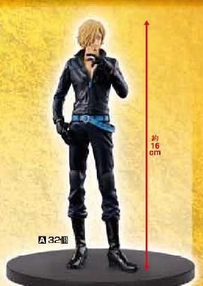 Sanji Film Gold ของแท้ JP แมวทอง - Grandline Men Banpresto [โมเดลวันพีช]