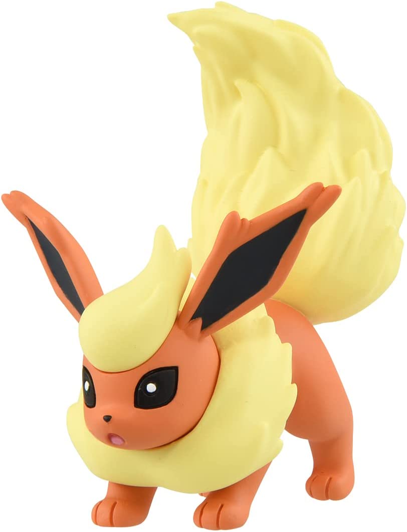 Flareon ของแท้ JP - Monster Collection Takara Tomy [โมเดลโปเกมอน]