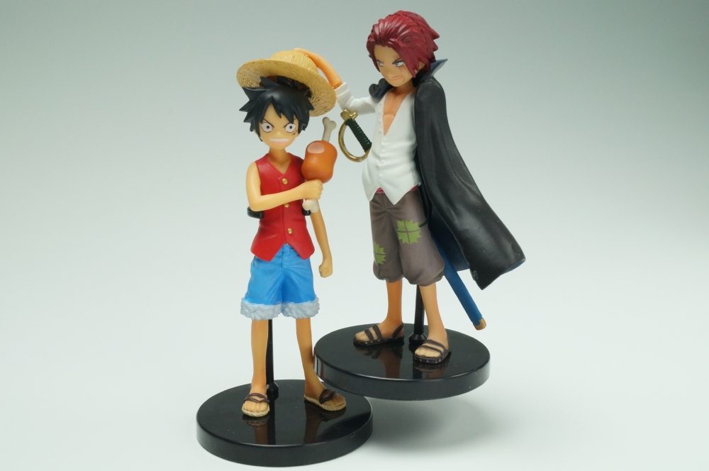 Luffy Extra Version ของแท้ JP แมวทอง - Half Age Characters Bandai [โมเดลวันพีช]