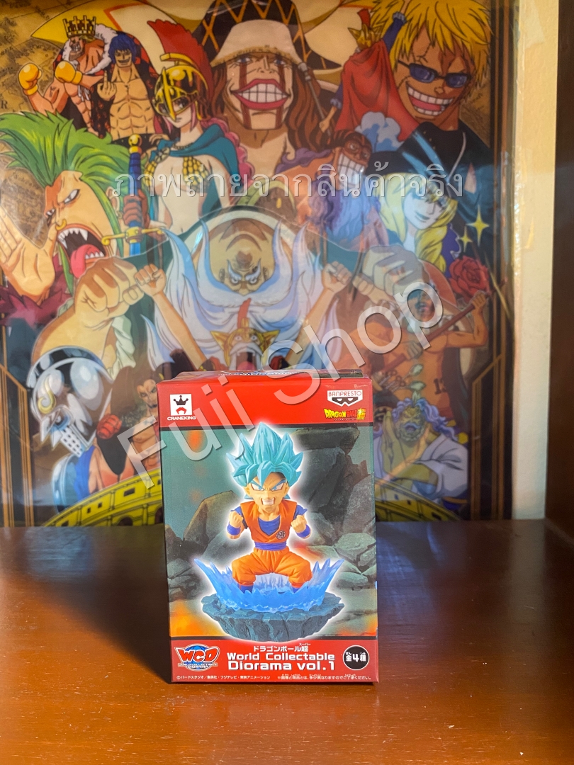 Goku Super Saiyan Blue ของแท้ JP แมวทอง - WCD Banpresto [โมเดลดราก้อนบอล]