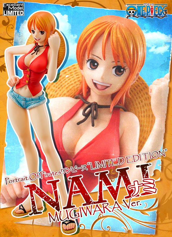 Nami Mugiwara ของแท้ JP แมวทอง - POP Limited Edition Megahouse [โมเดลวันพีช]