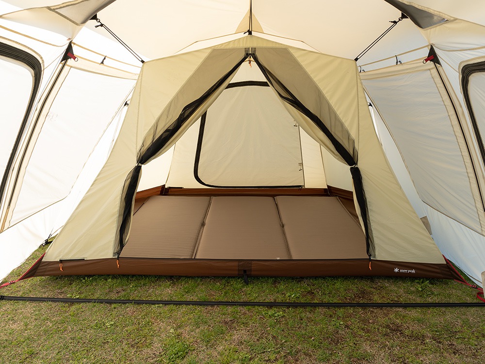 スノーピーク Land Lock M Ivory Option Set SnowPeak Land Lock (M 4คน) Ivory + Option Set FES-195