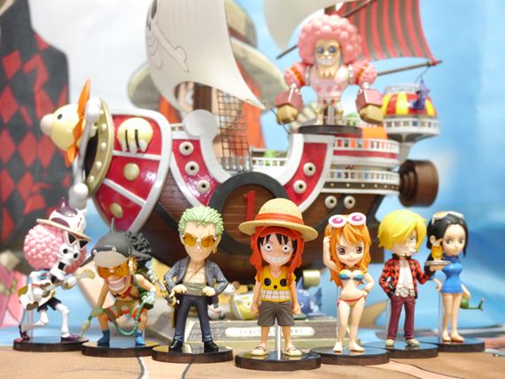Straw Hat Pirates Film Z Set ของแท้ JP แมวทอง - WCF Banpresto [โมเดลวันพีช] (9 ตัว)