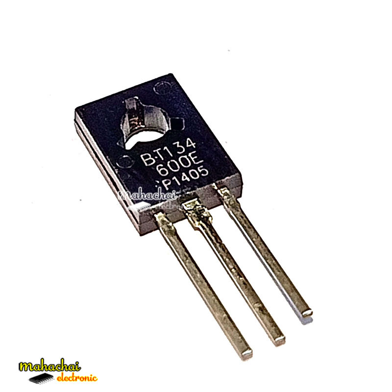 BT134-600E 600V/4A ไทริสเตอร์แบบสองทิศทางแบบอินไลน์ TO-126