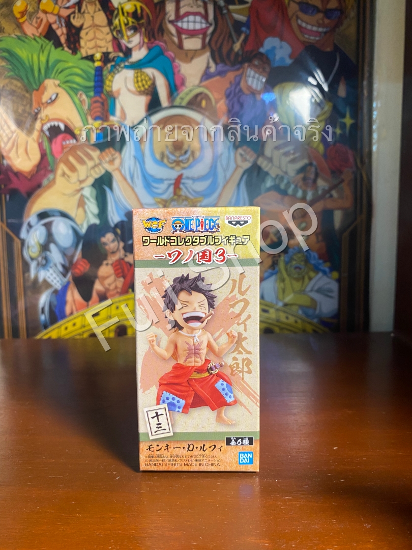 Luffy Wano ของแท้ JP แมวทอง - WCF Banpresto [โมเดลวันพีช]
