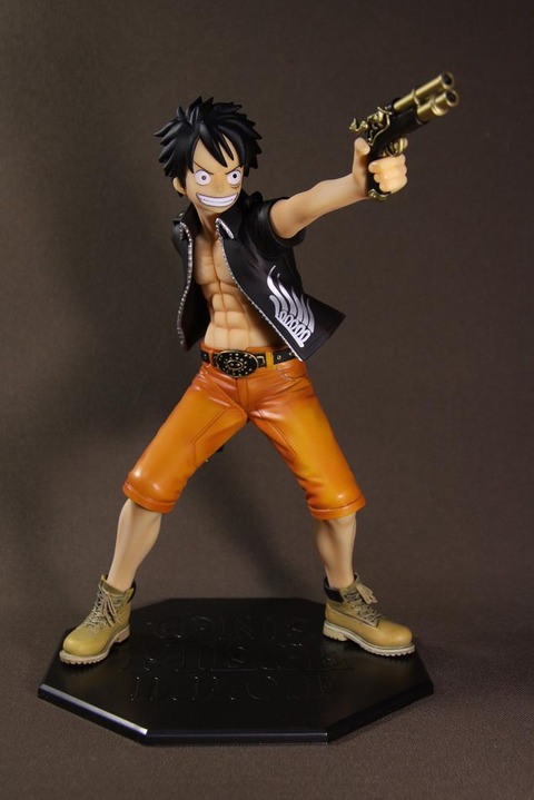 Luffy ของแท้ JP - Door Painting Collection Figure Plex [โมเดลวันพีช]