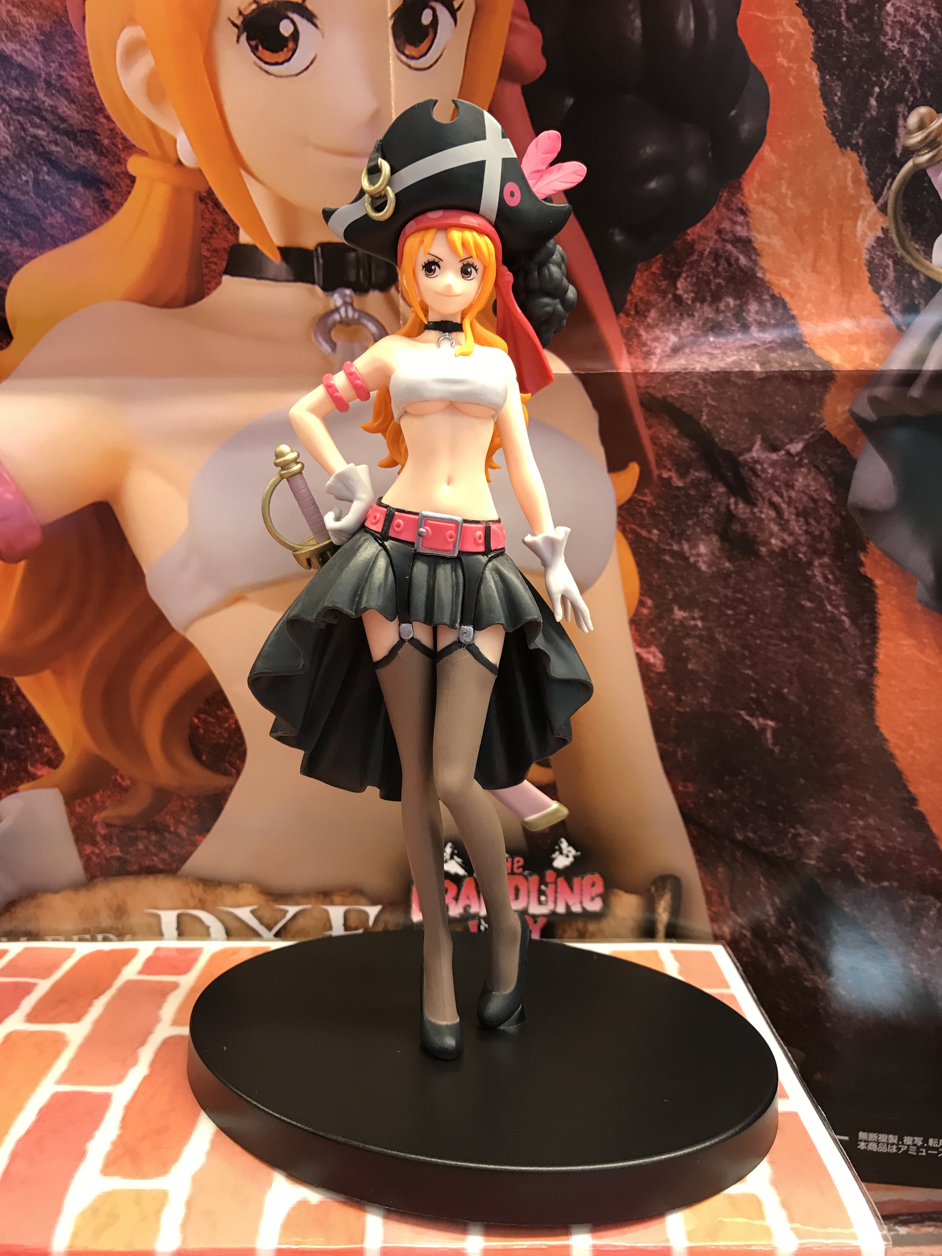 Nami Film Red ของแท้ JP แมวทอง - Grandline Lady Banpresto [โมเดลวันพีช]