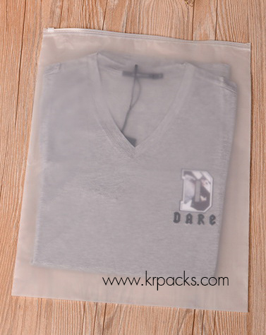 ถุงซิปรูด ถุงซิปสไลด์ พลาสติกขุ่น