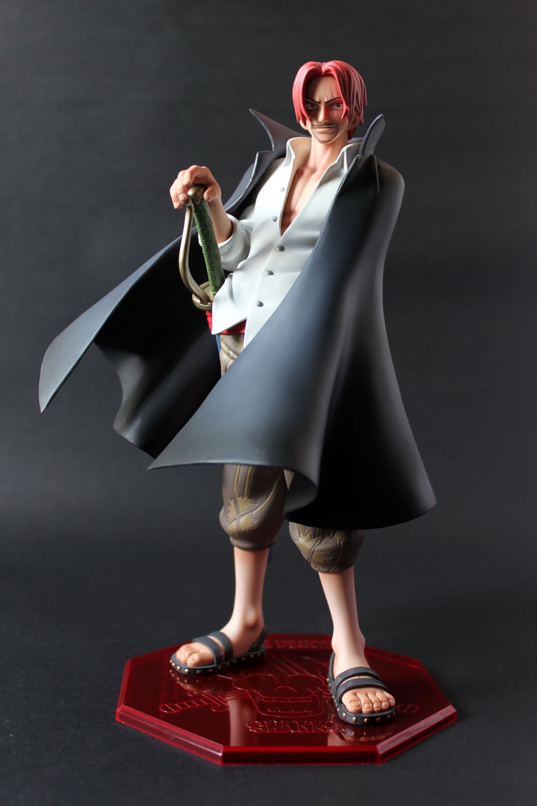 Shanks ของแท้ JP แมวทอง - POP NEO Megahouse [โมเดลวันพีช]
