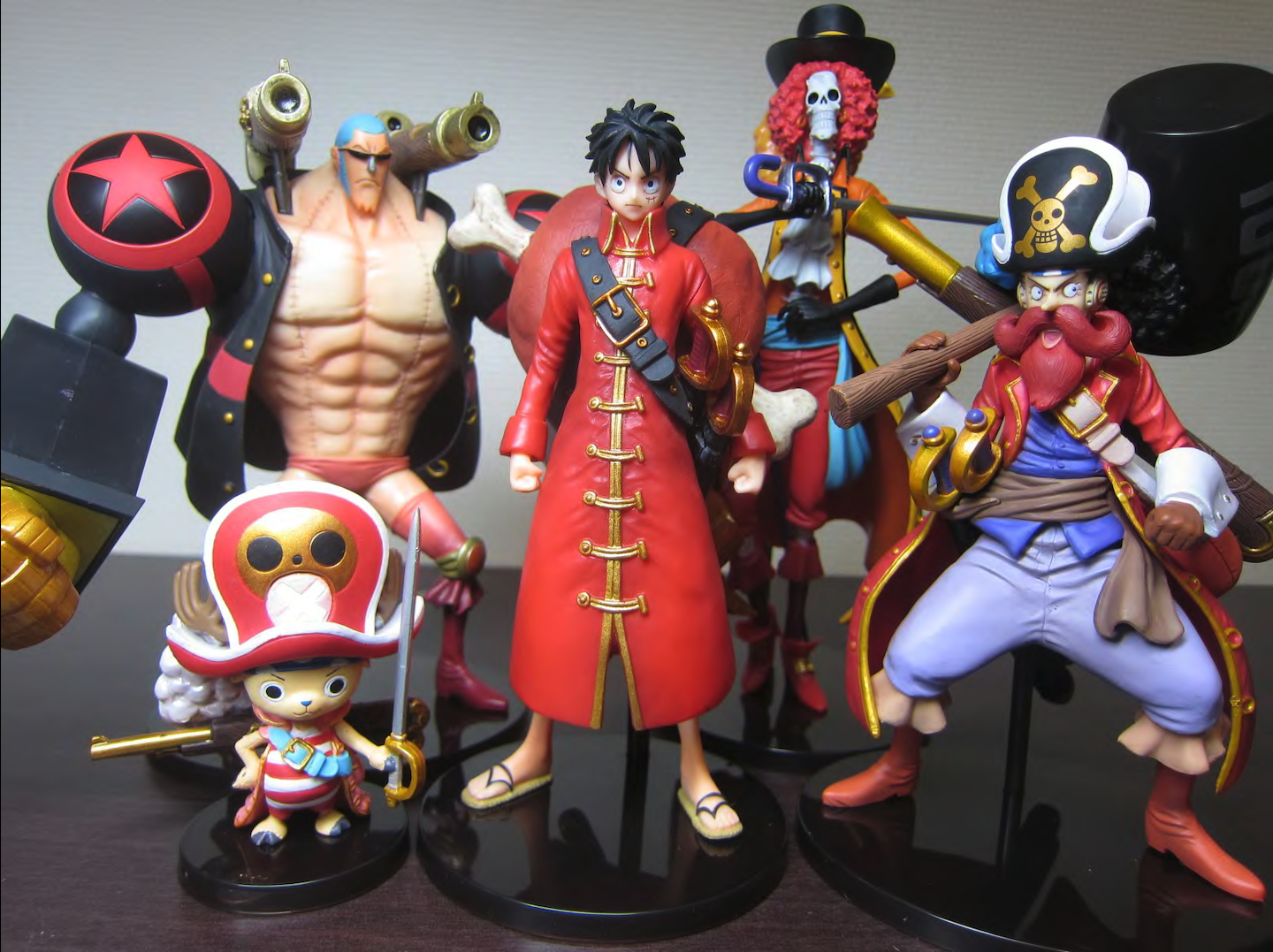 Straw Hat Pirates Film Z Special Set ของแท้ JP แมวทอง - Super Styling Bandai [โมเดลวันพีช] (9 ตัว)