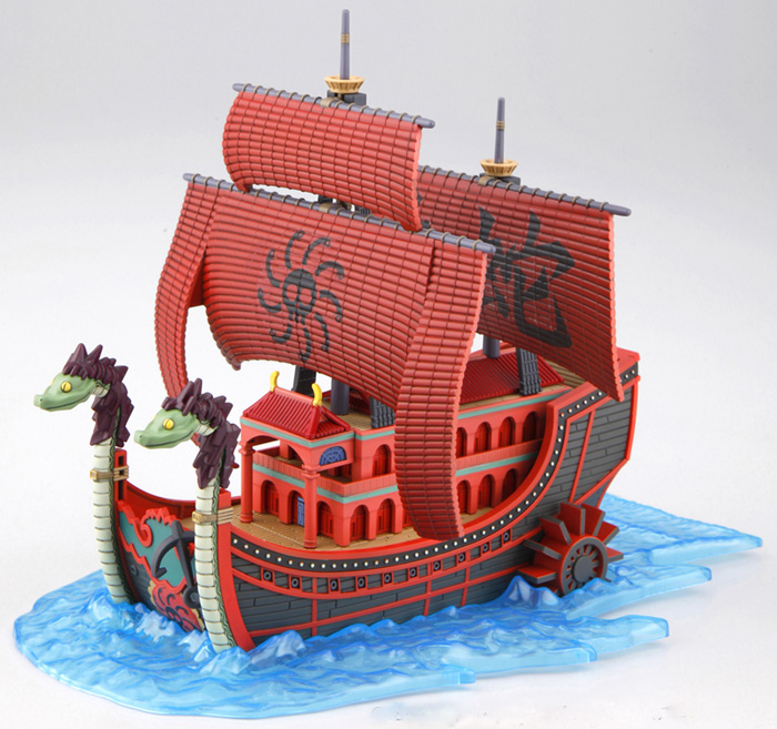 Nine Snake Kuja Ship (แบบประกอบ) ของแท้ JP แมวทอง - Grand Ship Collection Bandai [โมเดลเรือวันพีช]
