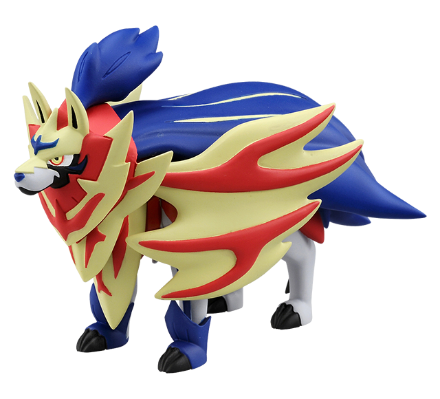 Zamazenta ของแท้ JP - Monster Collection Takara Tomy [โมเดลโปเกมอน]