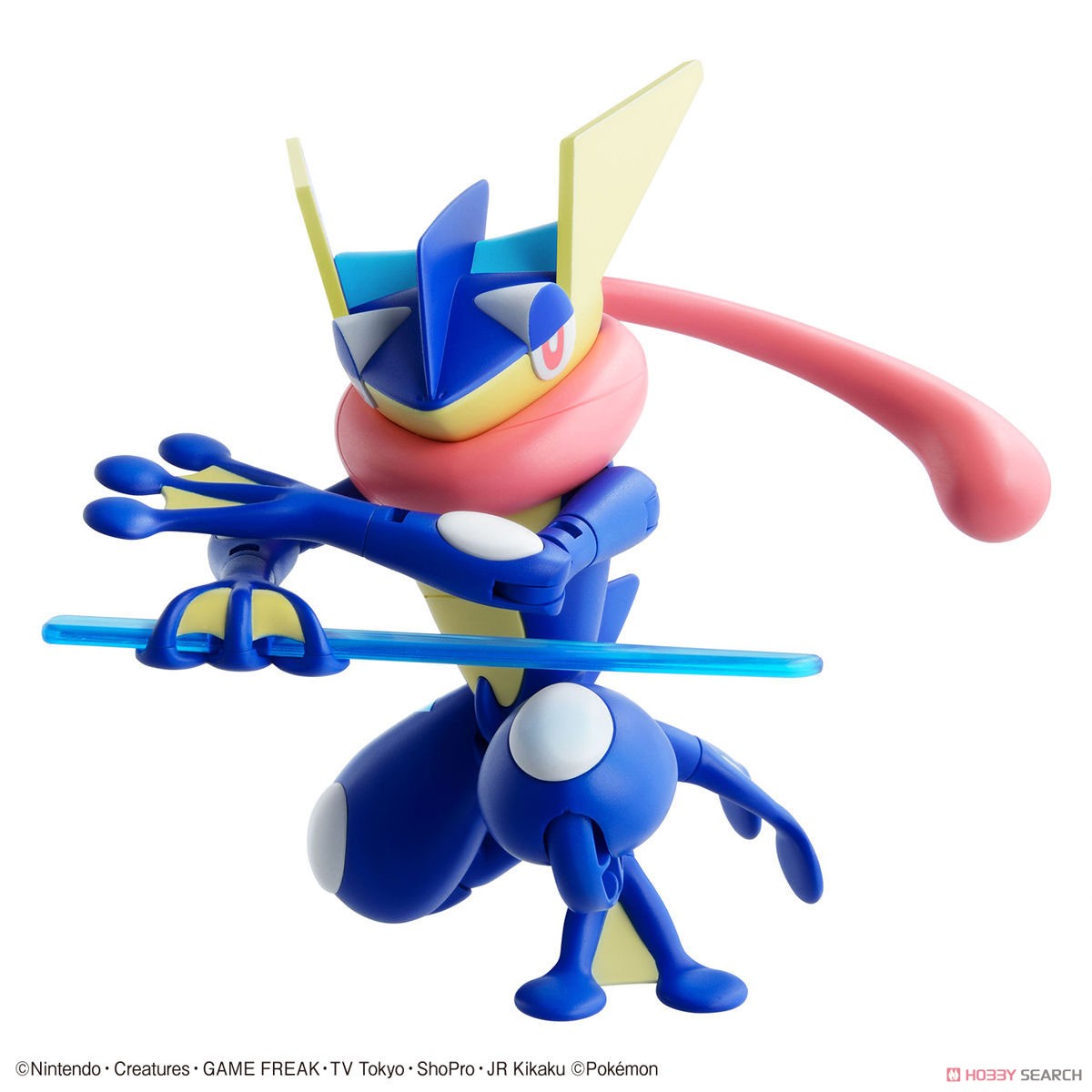 Greninja (แบบประกอบ) ของแท้ JP - Pokemon Plamo Bandai [โมเดลโปเกมอน]