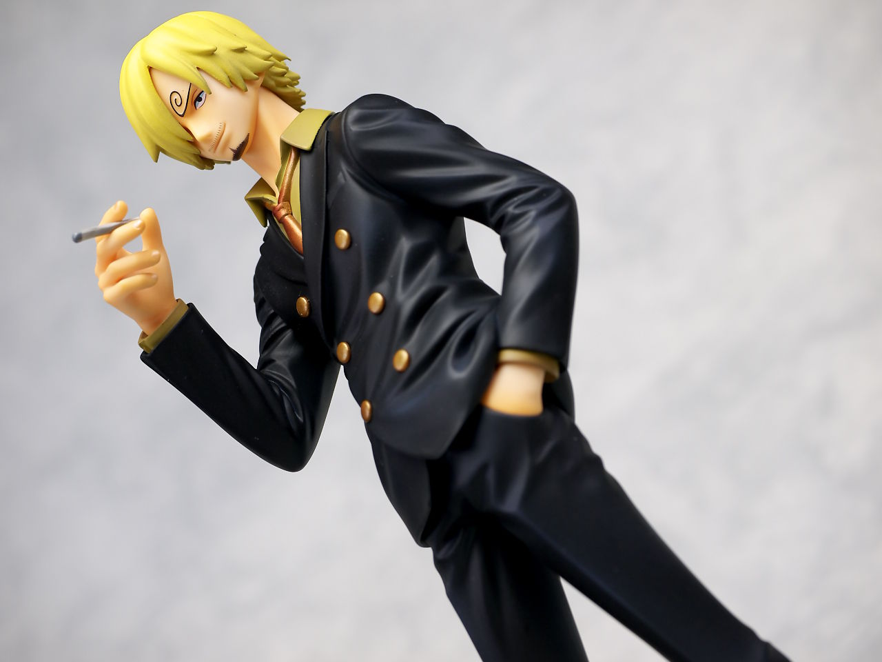 Sanji ของแท้ JP แมวทอง - POP Sailing Again Megahouse [โมเดลวันพีช]