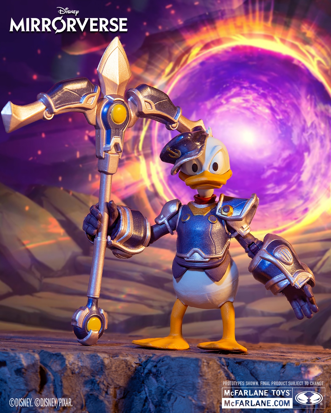 Donald Duck ของแท้ JP - Mirrorverse McFARLANE TOYS [โมเดล Disney]