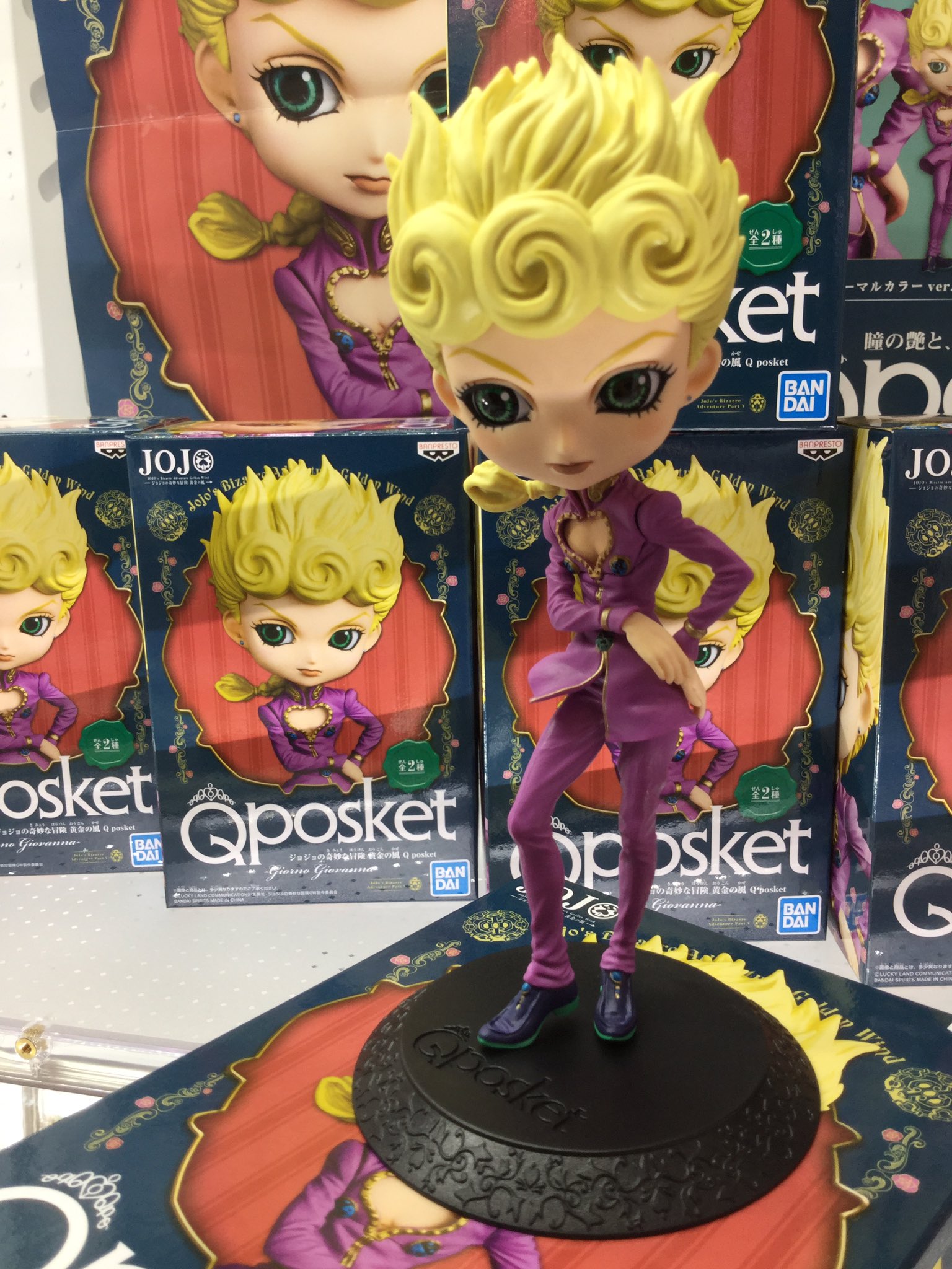 Giovanna ของแท้ JP - Q Posket Banpresto [โมเดล JoJo]