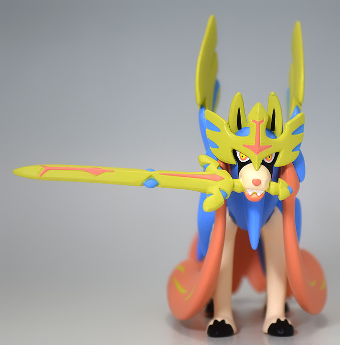 Zacian ของแท้ JP - Monster Collection Takara Tomy [โมเดลโปเกมอน]