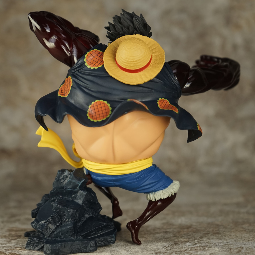 Luffy Gear 4 ของแท้ JP แมวทอง - Scultures Banpresto [โมเดลวันพีช]