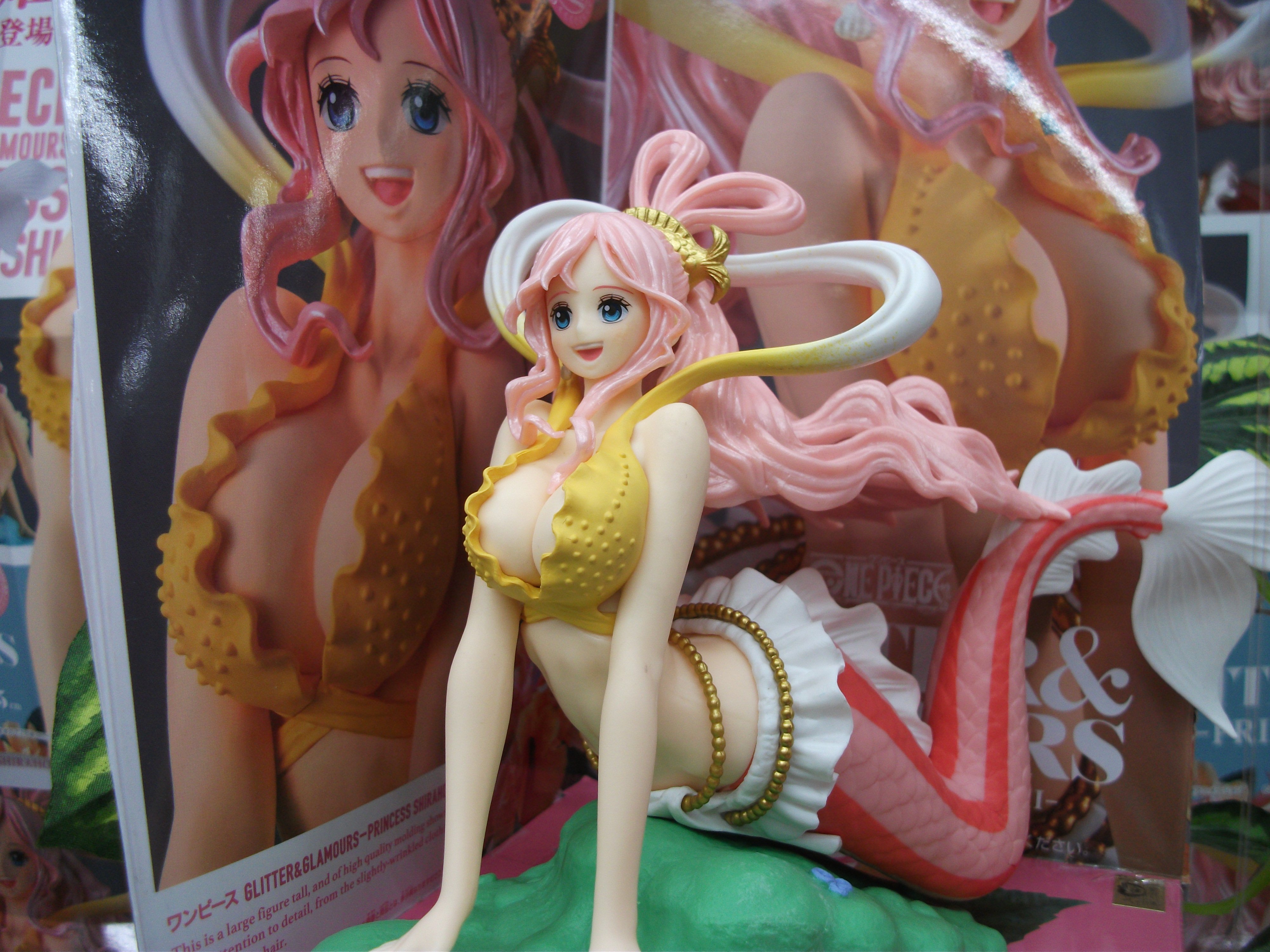 Shirahoshi ของแท้ JP แมวทอง - Glitter & Glamours Banpresto [โมเดลวันพีช]