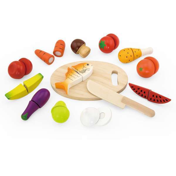 ชุดจัดเตรียมอาหาร ผัก ผลไม้ สื่อการสอนอนุบาล,ปฐมวัย,ของเล่นเสริมพัฒนาการ, ของเล่นเสริมทักษะ