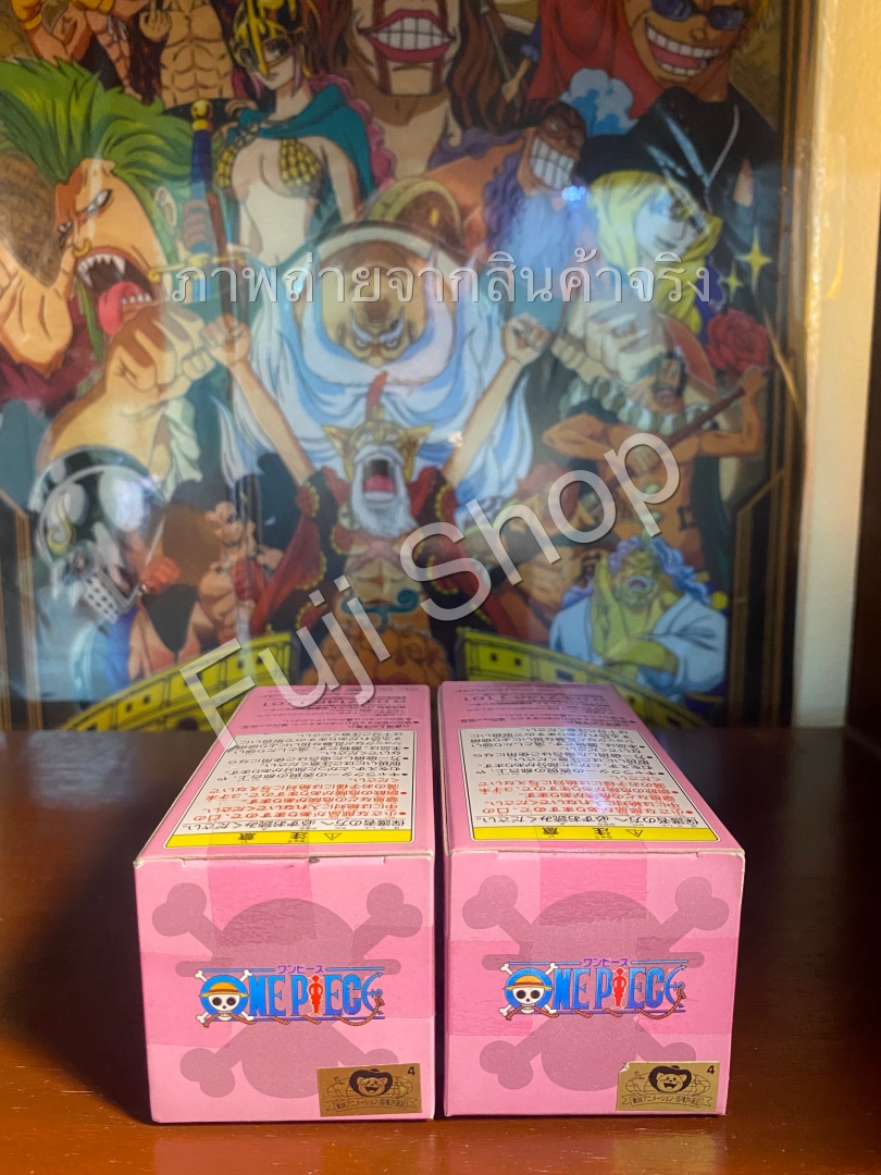 Wapol & Robson ของแท้ JP แมวทอง - WCF Banpresto [โมเดลวันพีช] (2 ตัว)