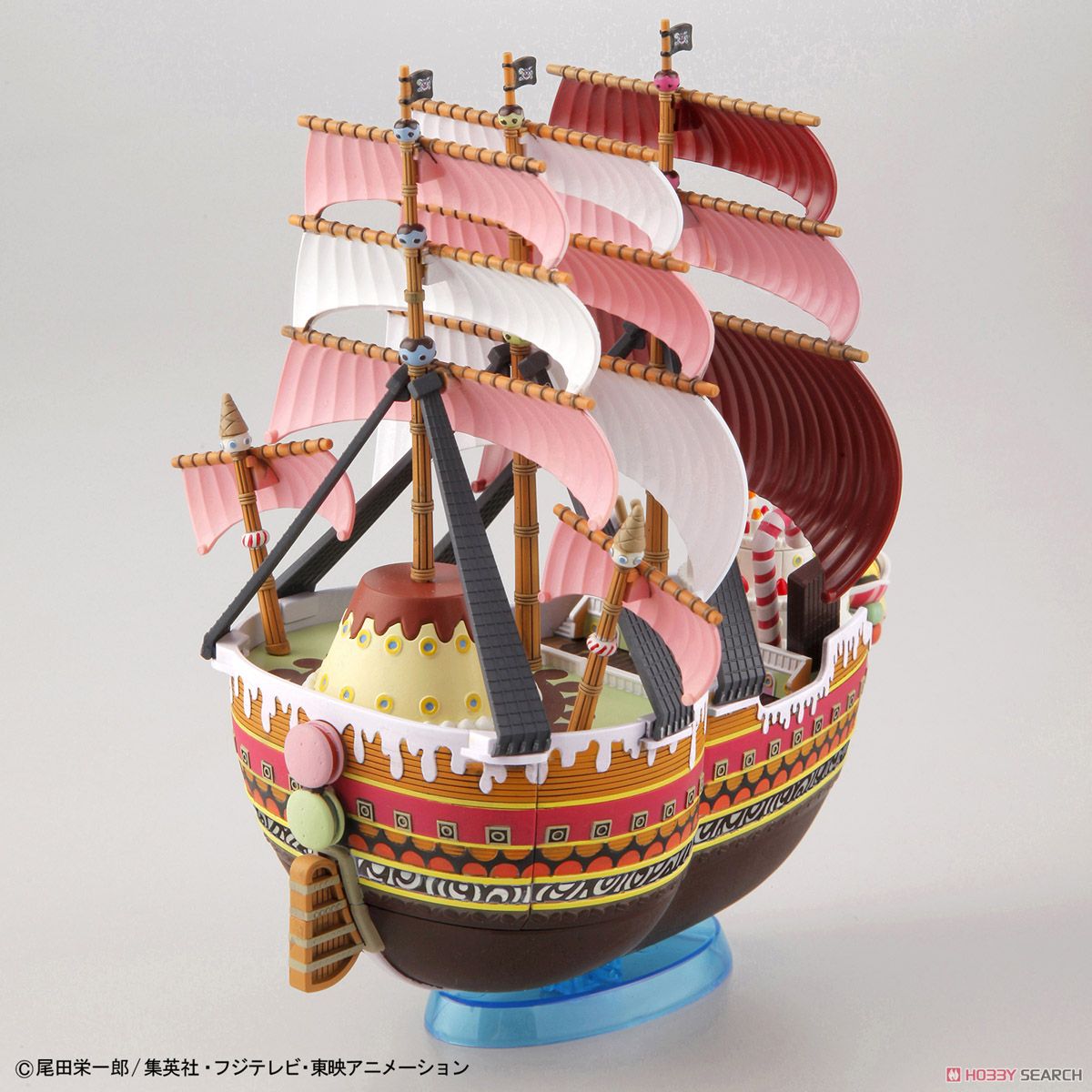 Queen Mama Chanter (แบบประกอบ) ของแท้ JP แมวทอง - Grand Ship Collection Bandai [โมเดลเรือวันพีช]