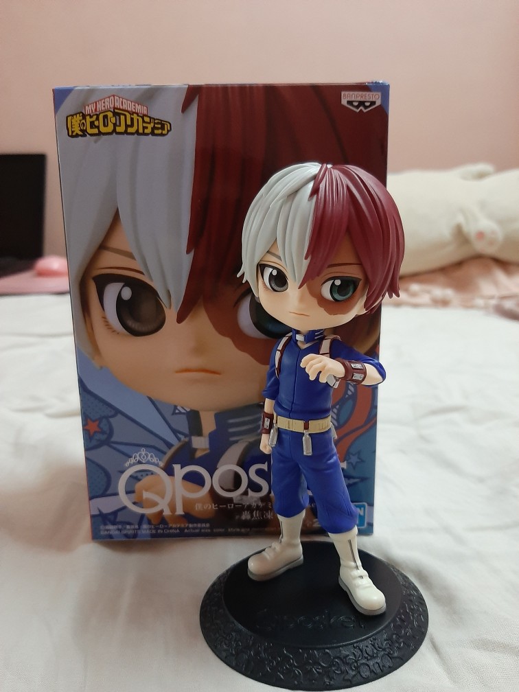 Todoroki ของแท้ JP - Q Posket Banpresto [โมเดล My Hero Academia]