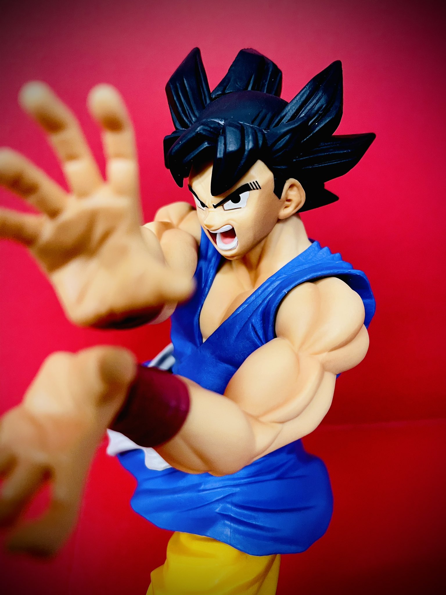 Goku ของแท้ JP แมวทอง - Ultimate Soldiers Banpresto [โมเดลดราก้อนบอล]