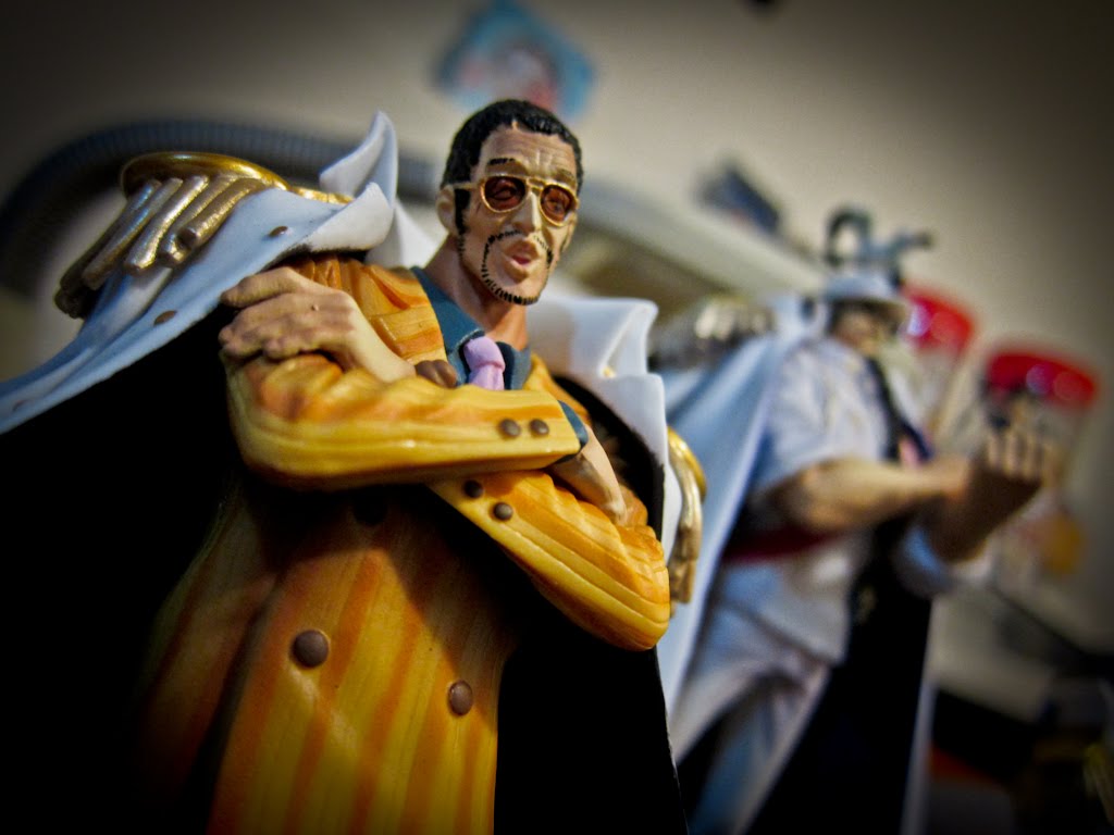 Marine Admiral Set ของแท้ JP แมวทอง - DX Banpresto [โมเดลวันพีช] (4 ตัว)