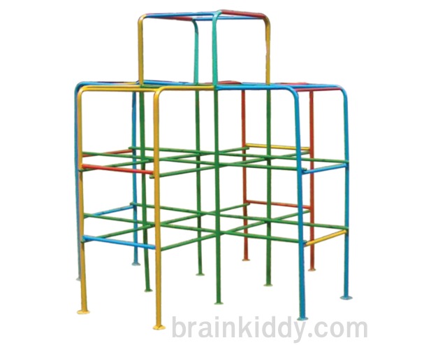 โดมเหลี่ยมเล็ก, เครื่องเล่นสนามกลางแจ้ง , เครื่องเล่นสนามแบบเหล็ก,ชิงช้า,สไลเดอร์,โยกเยกเหล็ก, ม้าหมุน, OutdoorPlayground, ราคาโรงงาน ขนาด 130x130x150 ซม.