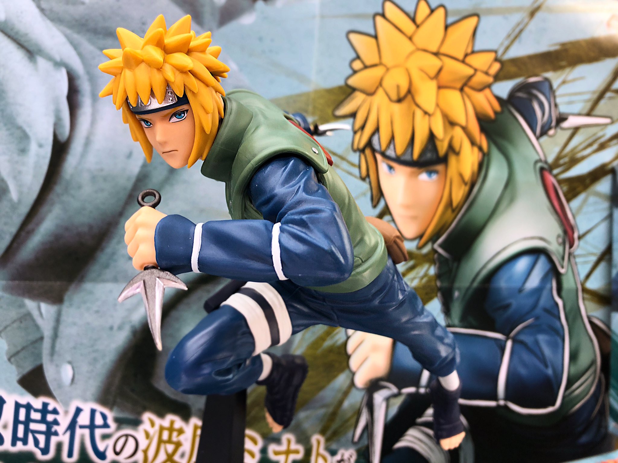 Minato ของแท้ JP - Vibration Stars Banpresto [โมเดลนารูโตะ]