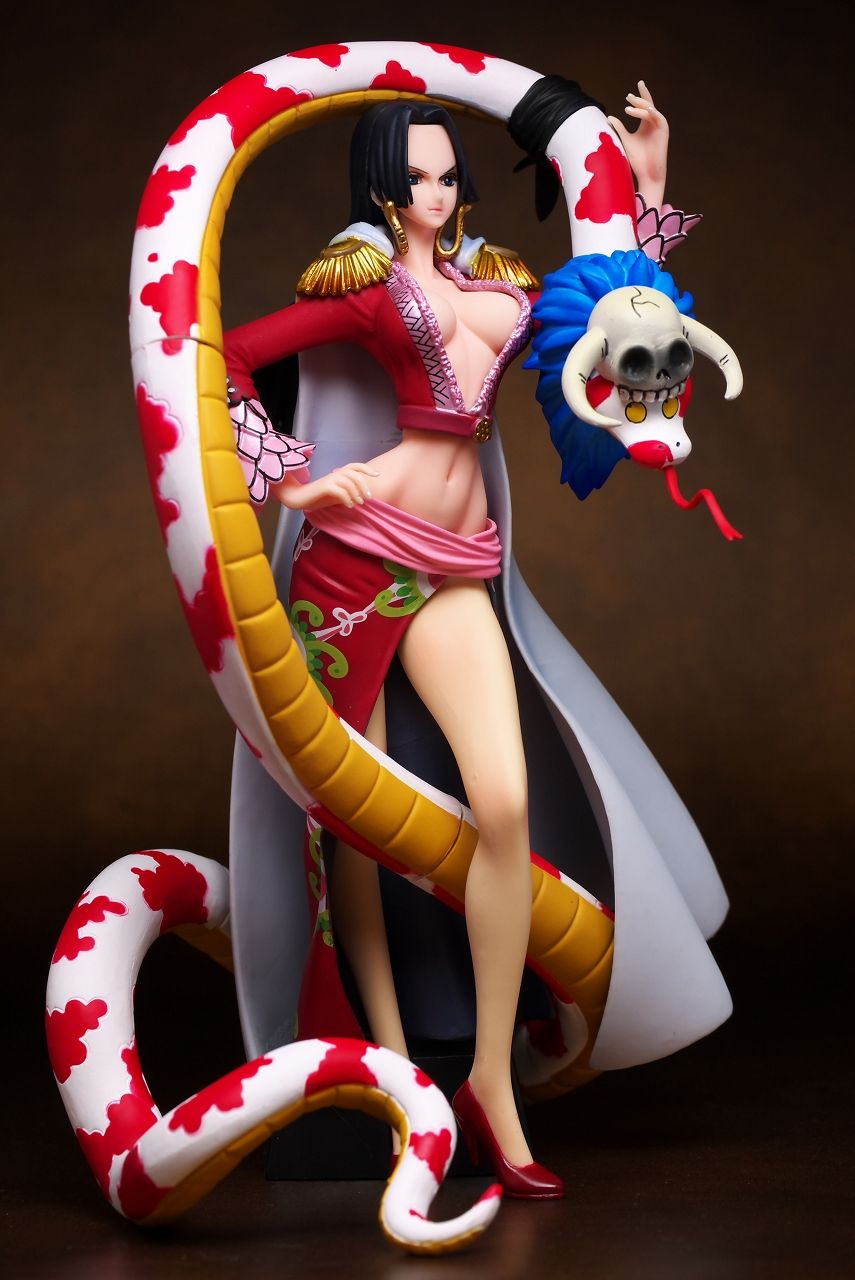 Boa Hancock ของแท้ JP แมวทอง - SQ Banpresto [โมเดลวันพีช]