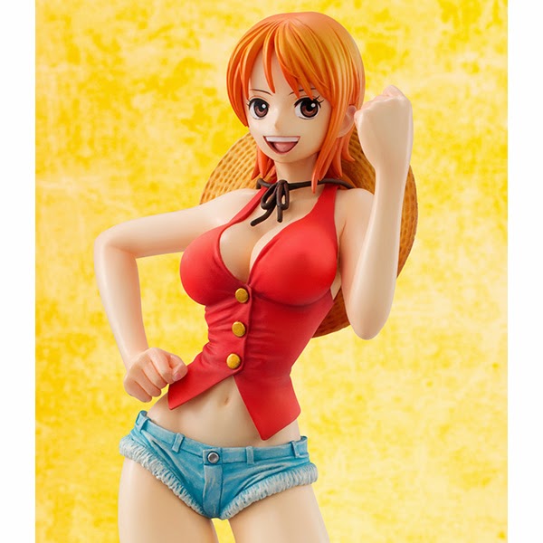 Nami Mugiwara ของแท้ JP แมวทอง - POP Limited Edition Megahouse [โมเดลวันพีช]