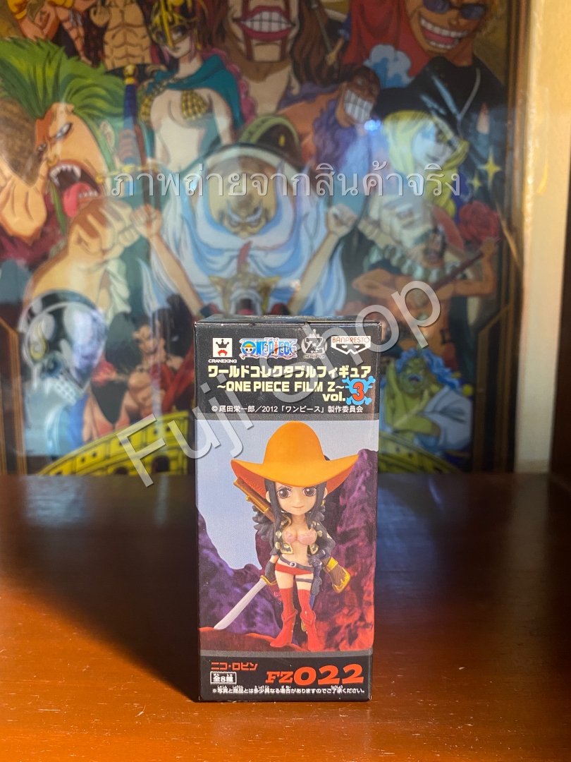 Robin Film Z ของแท้ JP แมวทอง - WCF Banpresto [โมเดลวันพีช]