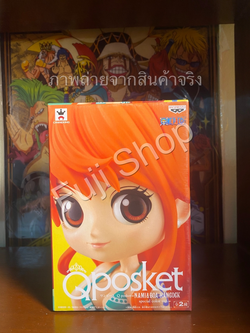 Nami ของแท้ JP แมวทอง - Q Posket Banpresto [โมเดลวันพีช]