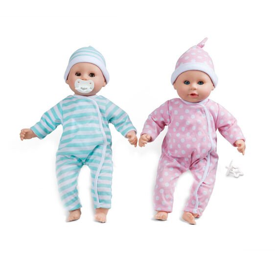 ตุ๊กตาแฝดชายหญิง,ตุ๊กตาเบบี๋,Twins Doll,ของเล่นบทบาทสมมติ,ของเล่นเสริมพัฒนาการ,สื่อการสอนอนุบาลพร้อมส่ง