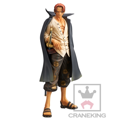 Shanks ของแท้ JP แมวทอง - Master Stars Piece Banpresto [โมเดลวันพีช]