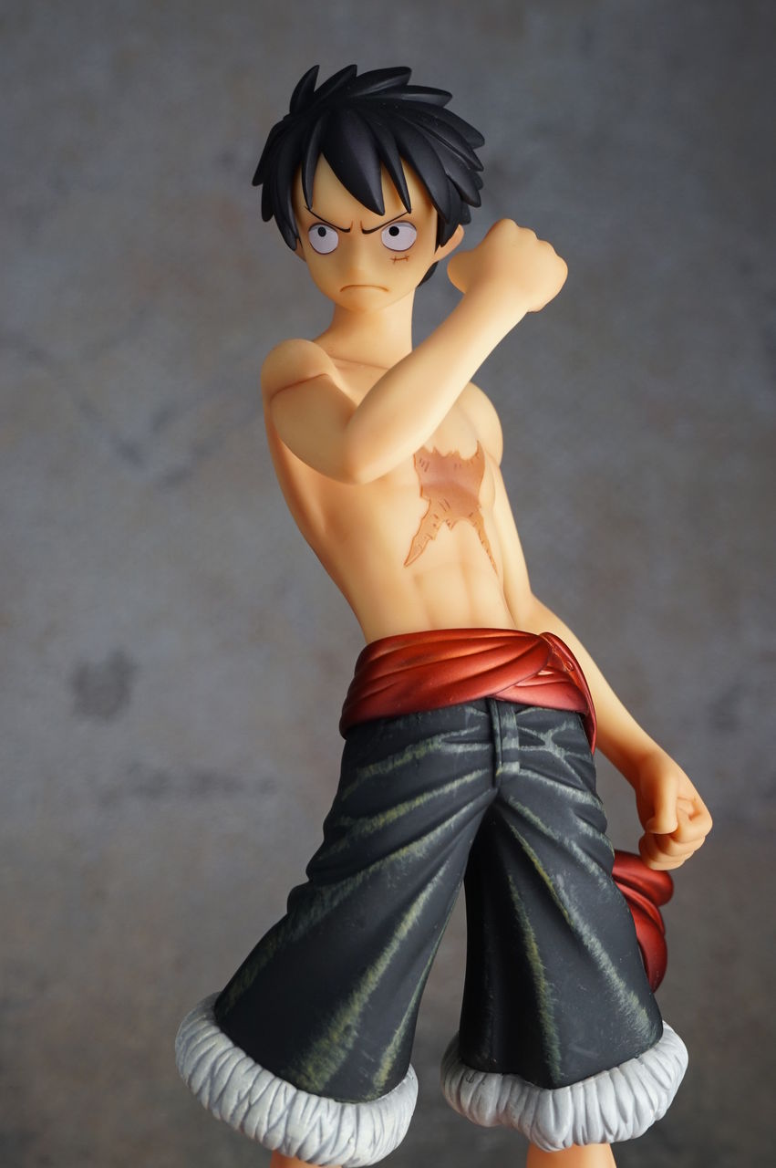 Luffy Film Z ของแท้ JP แมวทอง - POP Megahouse [โมเดลวันพีช]