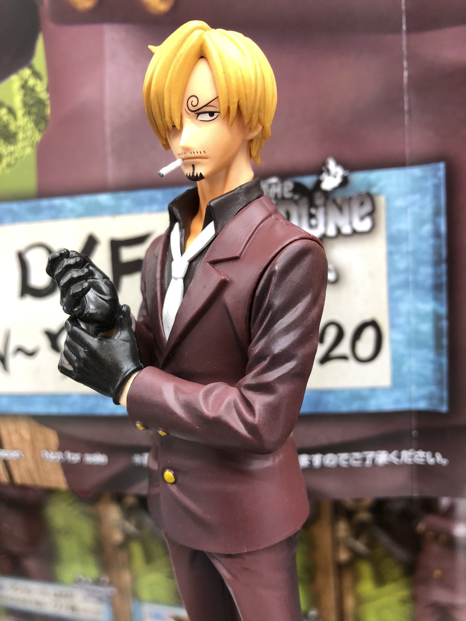 Sanji Wano ของแท้ JP แมวทอง - Grandline Men Banpresto [โมเดลวันพีช]