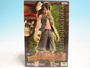 Luffy ของแท้ JP แมวทอง - Grandline Men Banpresto [โมเดลวันพีช]