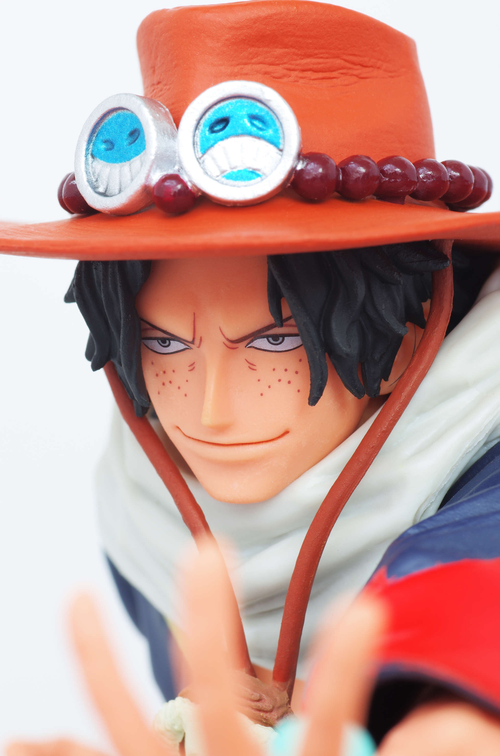 Ace ของแท้ JP แมวทอง - King of Artist Banpresto [โมเดลวันพีช]