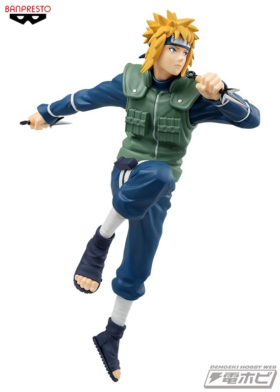 Minato ของแท้ JP - Vibration Stars Banpresto [โมเดลนารูโตะ]