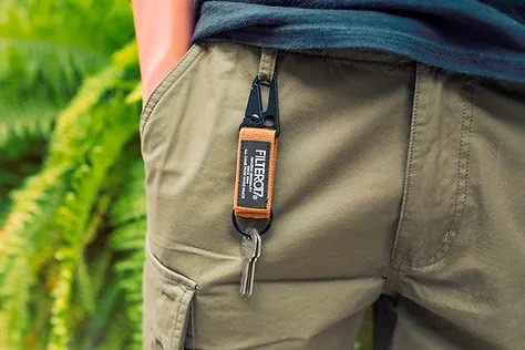 Military Keychain Khaki